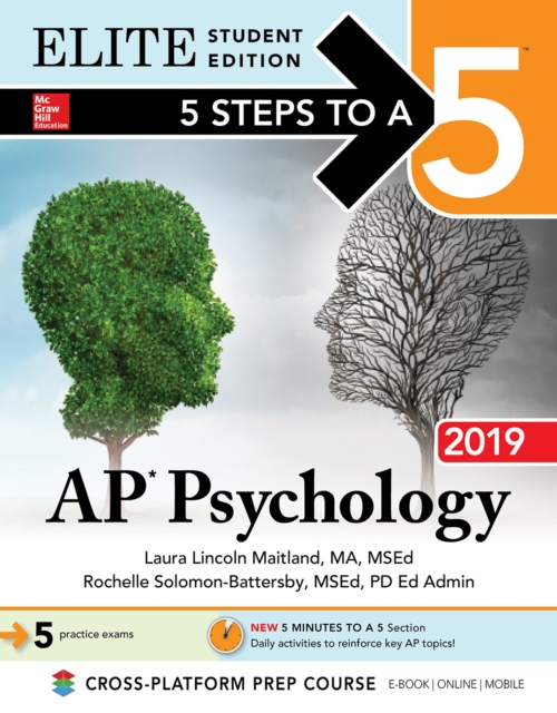 5 Steps to a 5: AP Psychology 2019 Elite Student Edition, EPUB eBook