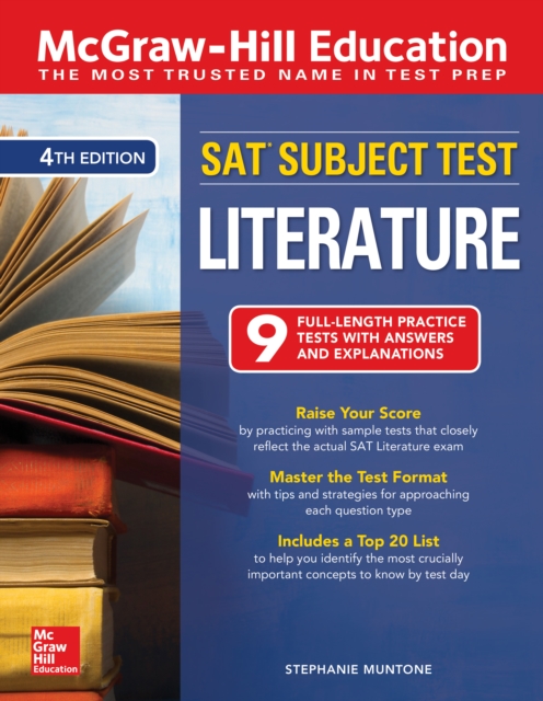 McGraw-Hill Education SAT Subject Test Literature, Fourth Edition, EPUB eBook