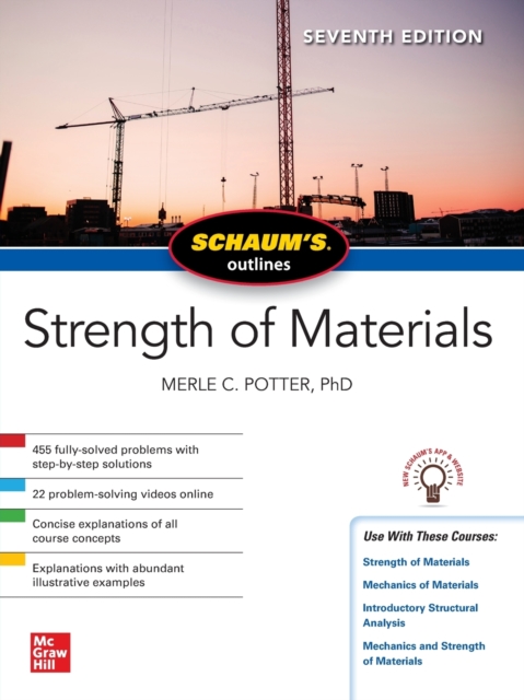 Schaum's Outline of Strength of Materials, Seventh Edition, Paperback / softback Book