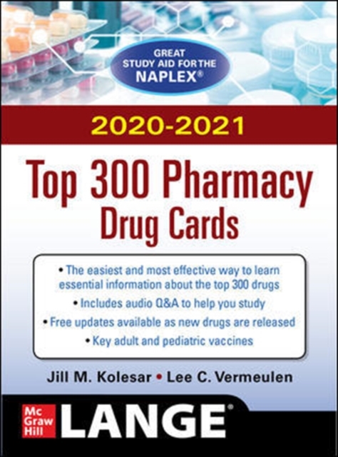 McGraw-Hill's 2020/2021 Top 300 Pharmacy Drug Cards, Paperback / softback Book
