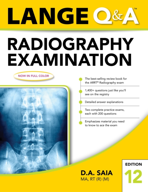 Lange Q & A Radiography Examination 12e, EPUB eBook