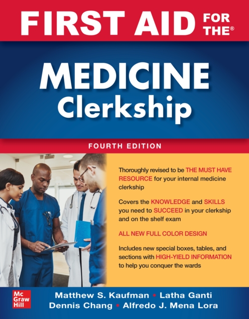 First Aid for the Medicine Clerkship, Fourth Edition, EPUB eBook