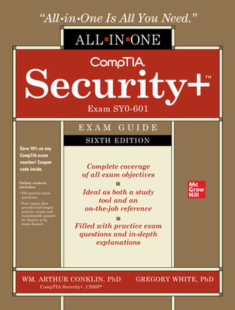CompTIA Security+ All-in-One Exam Guide, Sixth Edition (Exam SY0-601), Paperback / softback Book