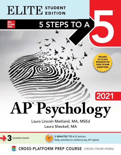 5 Steps to a 5: AP Psychology 2021 Elite Student Edition, EPUB eBook