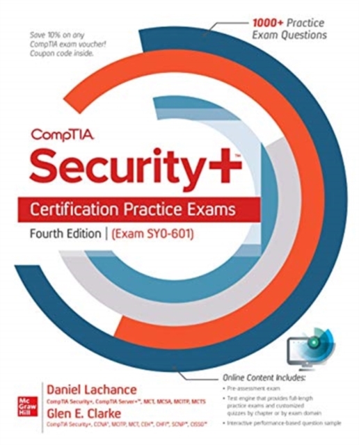 CompTIA Security+ Certification Practice Exams, Fourth Edition (Exam SY0-601), Paperback / softback Book