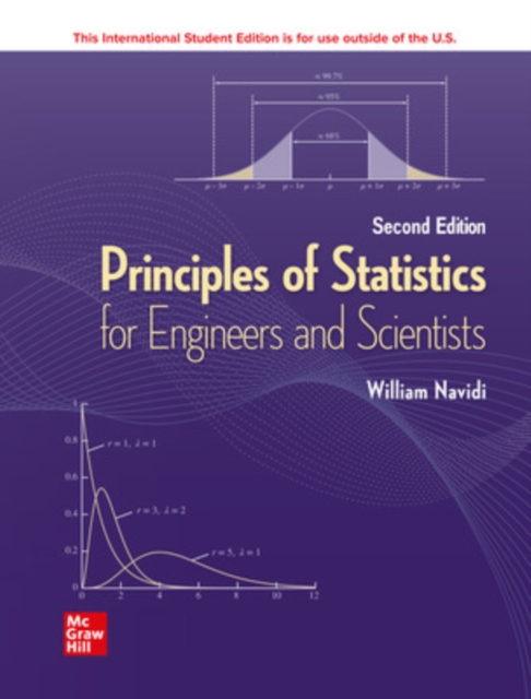 ISE Principles of Statistics for Engineers and Scientists, Paperback / softback Book