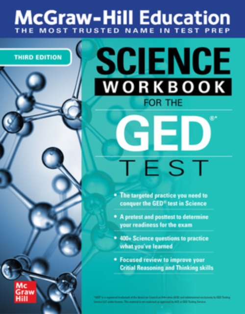 McGraw-Hill Education Science Workbook for the GED Test, Third Edition, Paperback / softback Book