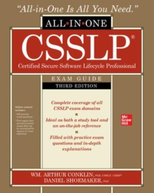CSSLP Certified Secure Software Lifecycle Professional All-in-One Exam Guide, Third Edition, Paperback / softback Book