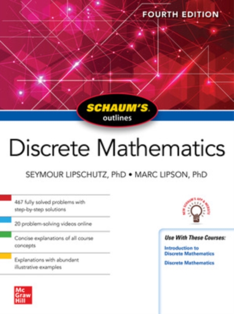 Schaum's Outline of Discrete Mathematics, Fourth Edition, Paperback / softback Book