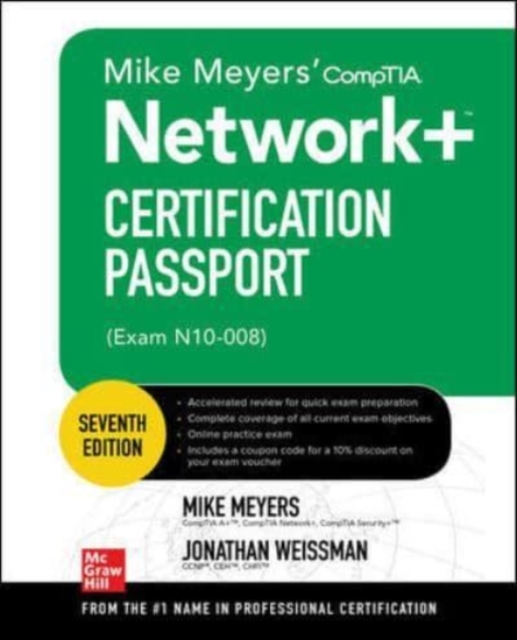 Mike Meyers' CompTIA Network+ Certification Passport, Seventh Edition (Exam N10-008), Paperback / softback Book