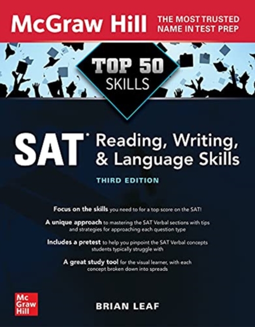 Top 50 SAT Reading, Writing, and Language Skills, Third Edition, Paperback / softback Book