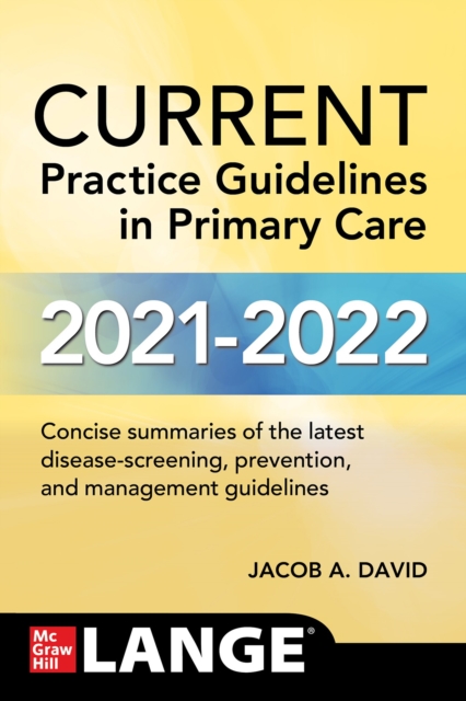 CURRENT Practice Guidelines in Primary Care 2021-2022, EPUB eBook