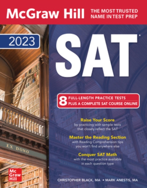 McGraw Hill SAT 2023, Paperback / softback Book