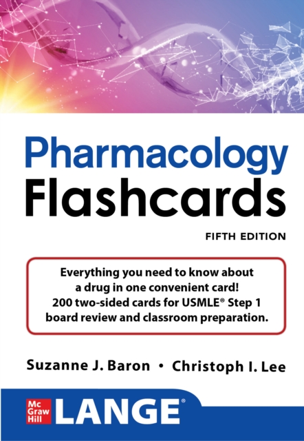 LANGE Pharmacology Flash Cards, Fifth Edition, EPUB eBook