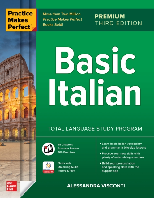 Practice Makes Perfect: Basic Italian, Premium Third Edition, EPUB eBook