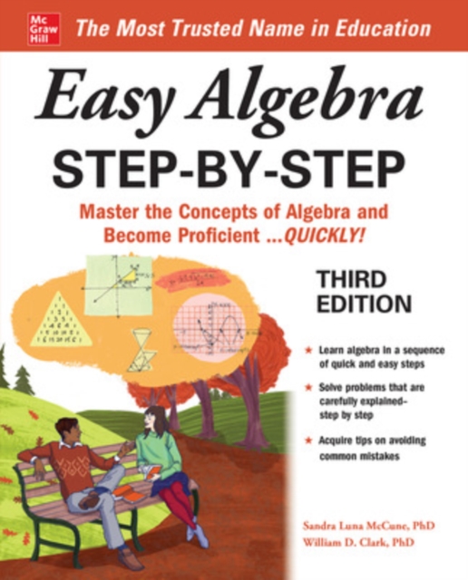 Easy Algebra Step-by-Step, Third Edition, Paperback / softback Book