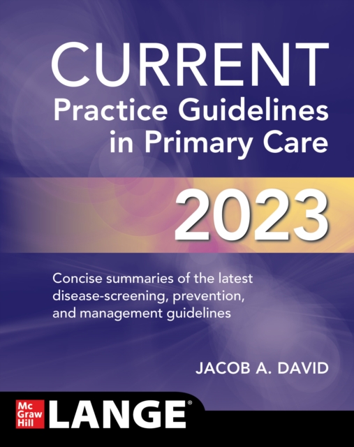 CURRENT Practice Guidelines in Primary Care 2023, EPUB eBook