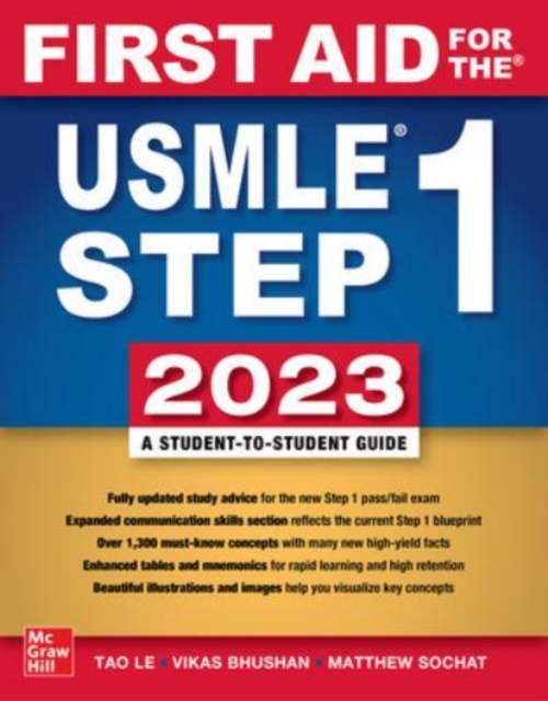 First Aid for the USMLE Step 1 2023, Paperback / softback Book