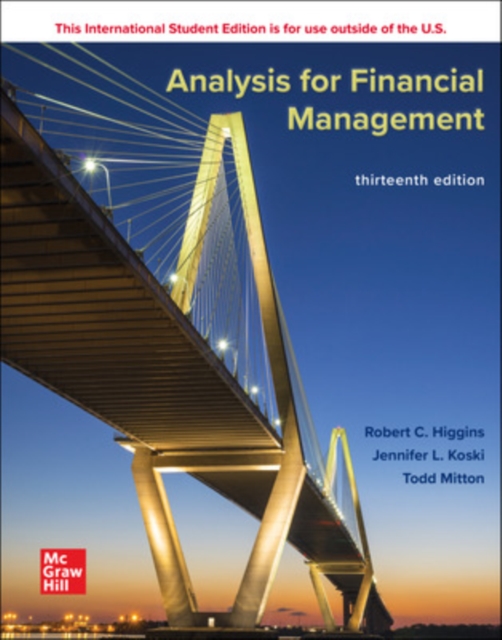 Analysis for Financial Management ISE, Paperback / softback Book