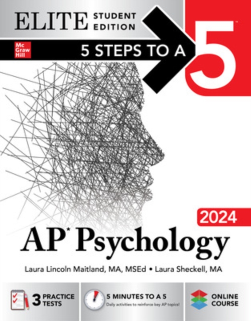 5 Steps to a 5: AP Psychology 2024 Elite Student Edition, Paperback / softback Book