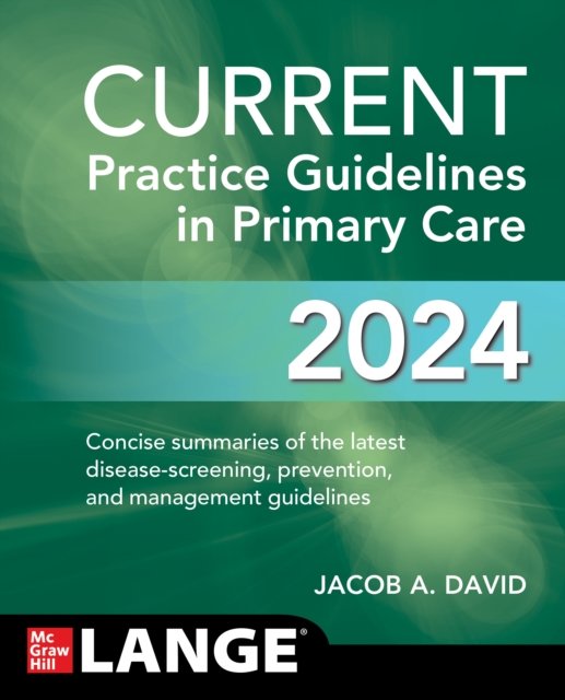 CURRENT Practice Guidelines in Primary Care 2024, EPUB eBook