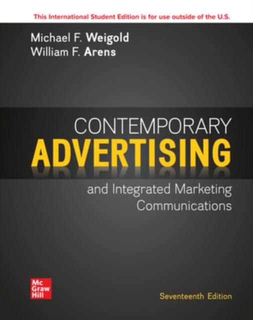 Contemporary Advertising ISE, Paperback / softback Book