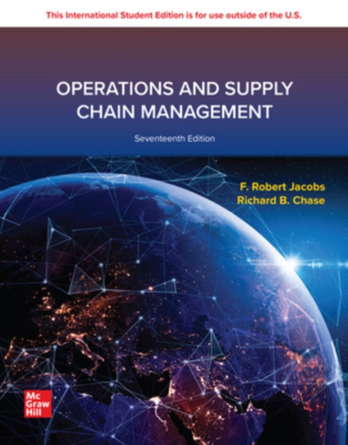 Operations and Supply Chain Management ISE, Paperback / softback Book