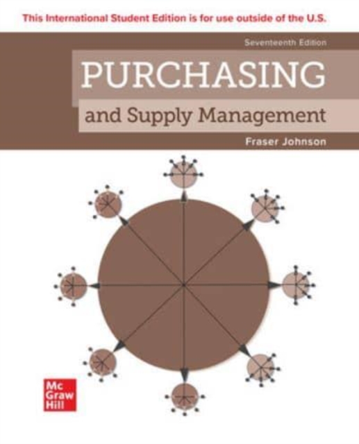 Purchasing and Supply Management ISE, Paperback / softback Book