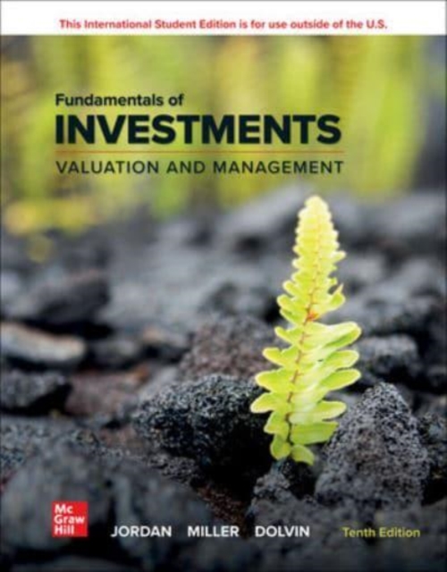 Fundamentals of Investments: Valuation and Management ISE, Paperback / softback Book