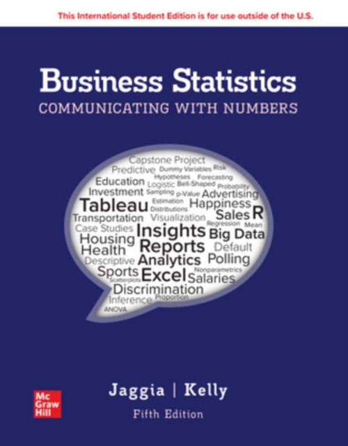 Business Statistics: Communicating with Numbers ISE, Paperback / softback Book