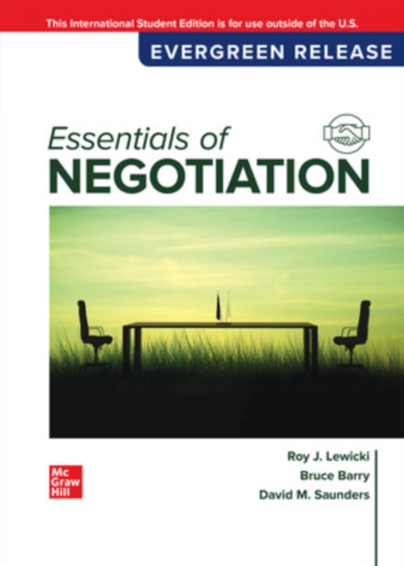 Essentials of Negotiation ISE, Paperback / softback Book