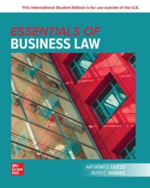 Essentials of Business Law: 2024 Release ISE, Paperback / softback Book