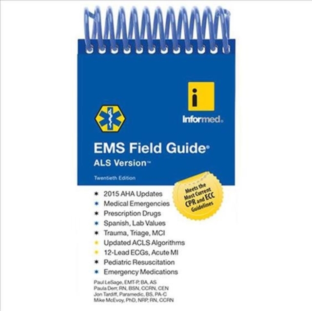 EMS Field Guide, ALS Version, Hardback Book