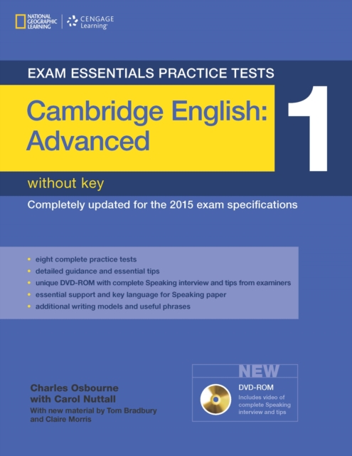 Exam Essentials Practice Tests: Cambridge English Advanced 1 with DVD-ROM, Multiple-component retail product Book