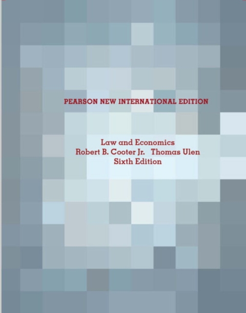 Law and Economics : Pearson New International Edition, Paperback / softback Book