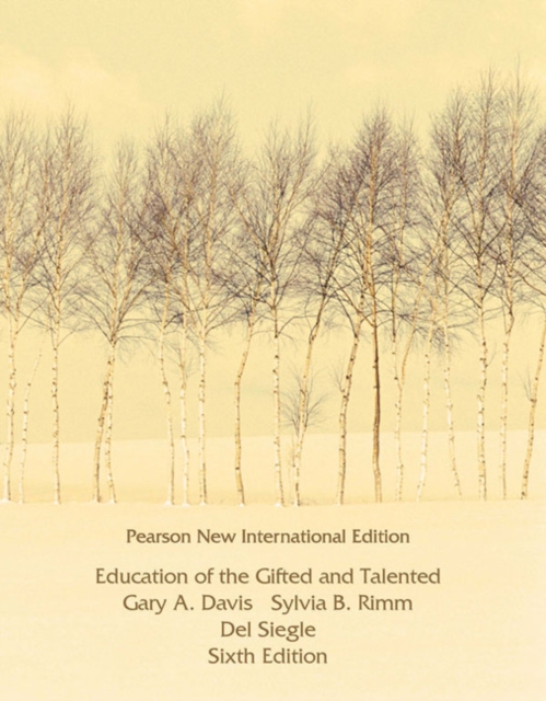 Education of the Gifted and Talented : Pearson New International Edition, Paperback / softback Book