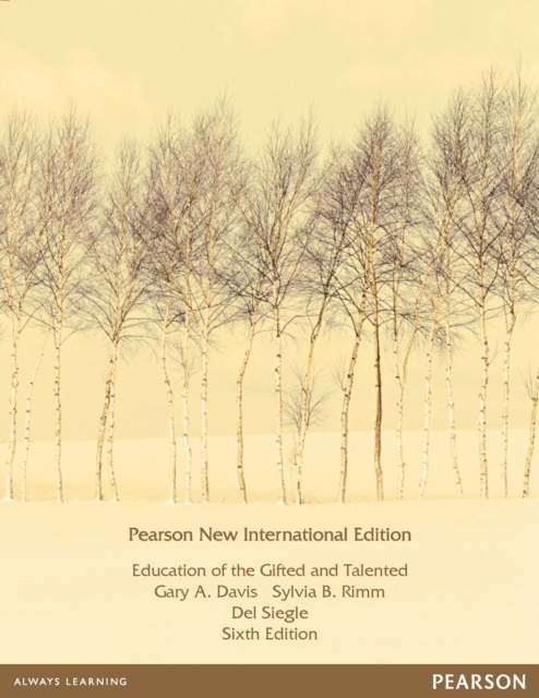 Education of the Gifted and Talented : Pearson New International Edition, PDF eBook