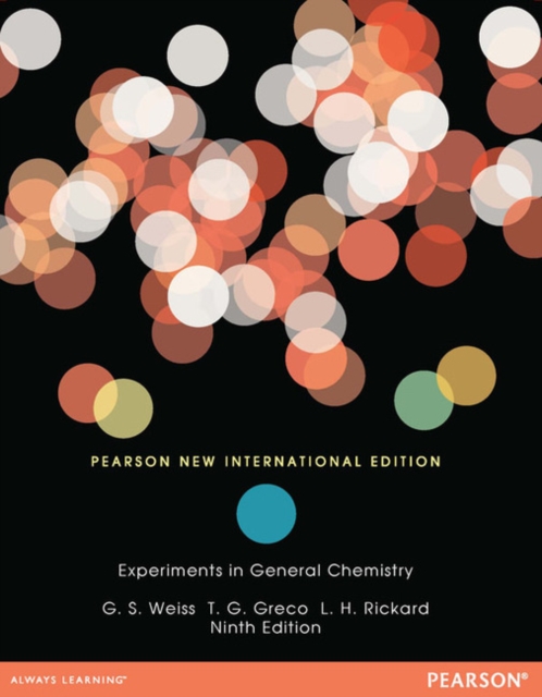 Experiments in General Chemistry : Pearson New International Edition, Paperback / softback Book