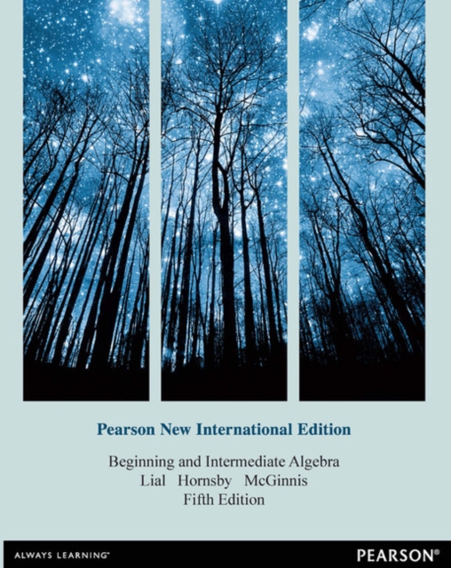Beginning and Intermediate Algebra : Pearson New International Edition, Paperback / softback Book