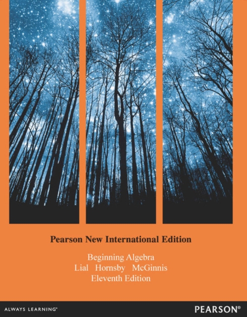 Beginning Algebra : Pearson New International Edition, Paperback / softback Book
