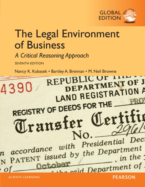 Legal Environment of Business, The, Global Edition, PDF eBook