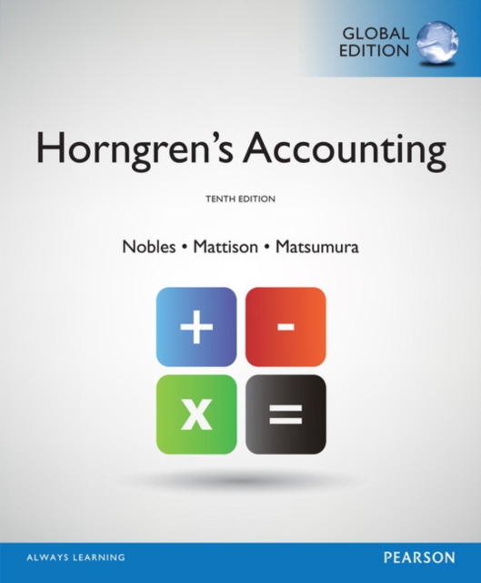 Horngren's Accounting with MyAccountingLab, Global Edition, Mixed media product Book