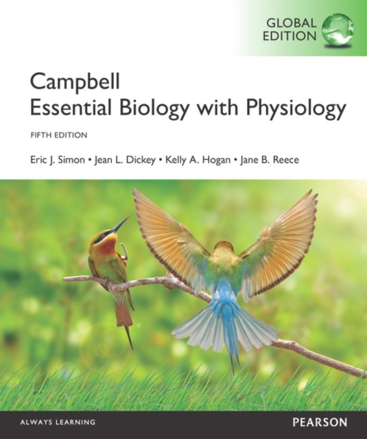 Campbell Essential Biology with Physiology with MasteringBiology, Global Edition, Mixed media product Book
