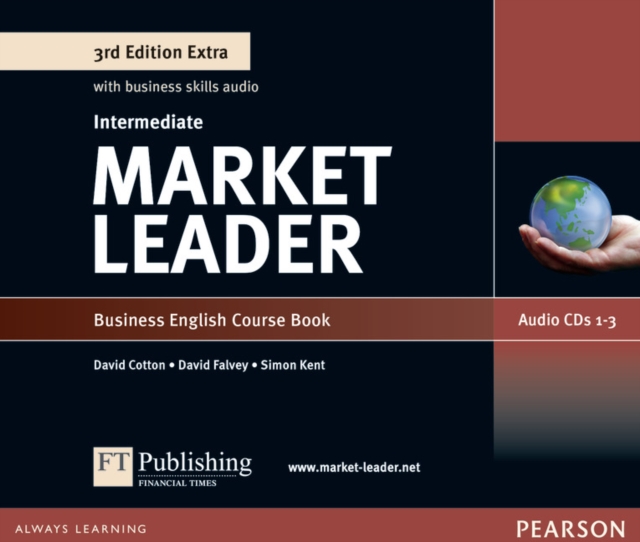 Market Leader 3rd Edition Extra Intermediate Class Audio CD, CD-ROM Book