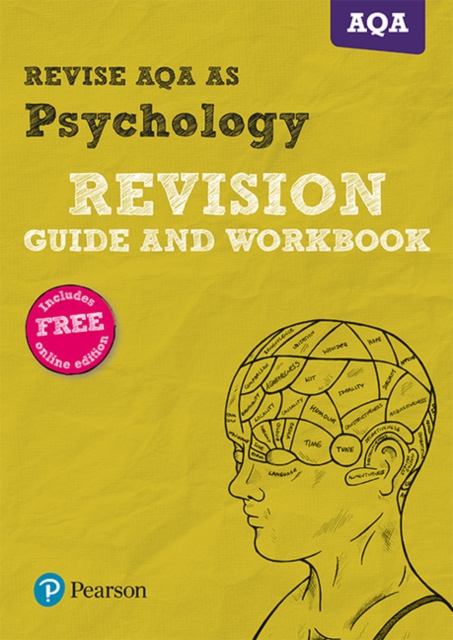 Pearson REVISE AQA AS level Psychology Revision Guide and Workbook inc online edition - 2023 and 2024 exams, Mixed media product Book