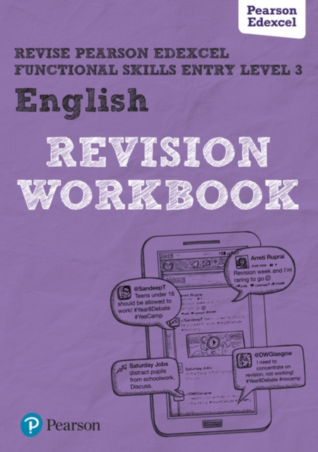Pearson REVISE Edexcel Functional Skills English Entry Level 3 Workbook : for home learning, Paperback / softback Book
