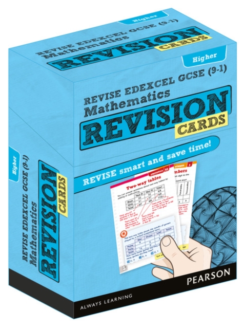 REVISE Edexcel GCSE (9-1) Mathematics Higher Revision, Cards Book