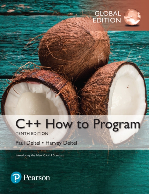 C++ How to Program, Global Edition + MyLab Programming with Pearson eText (Package), Multiple-component retail product Book