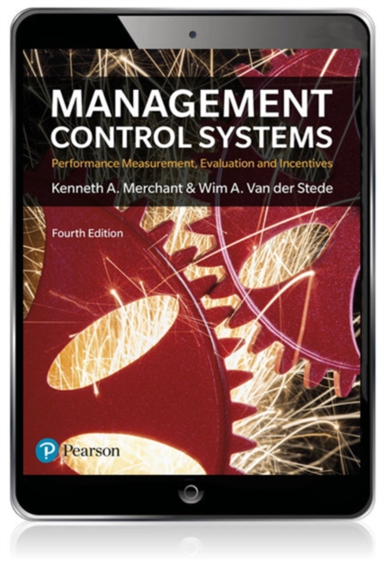 Management Control Systems : Performance Measurement, Evaluation And Incentives, EPUB eBook