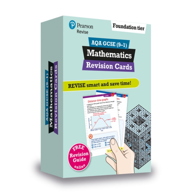 Pearson REVISE AQA GCSE Maths Foundation Revision Cards (with free online Revision Guide): For 2024 and 2025 assessments and exams (REVISE AQA GCSE Maths 2015), Multiple-component retail product Book